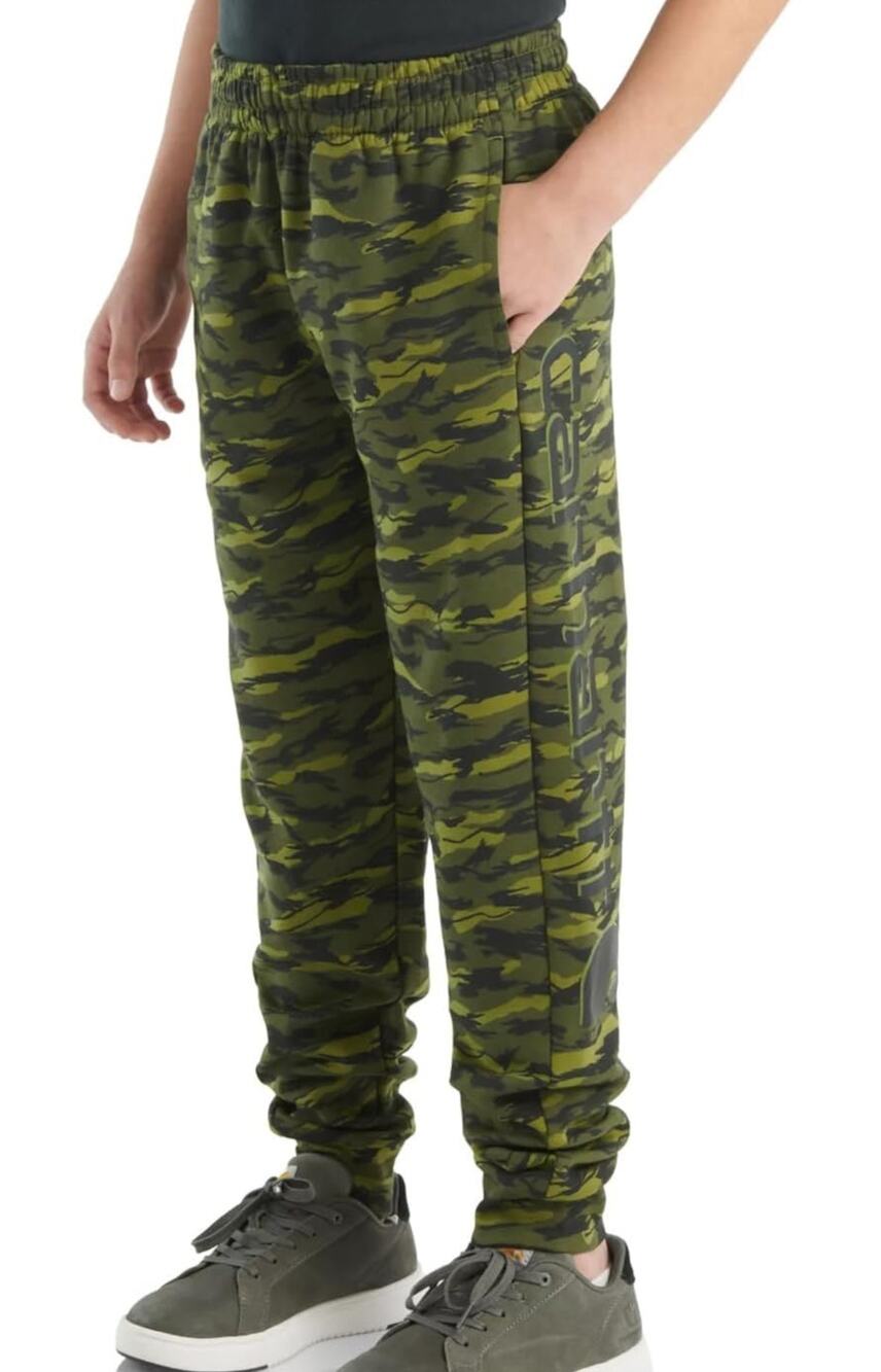 Carhartt Youth Camo Fleece Sweatpants Joggers NEW